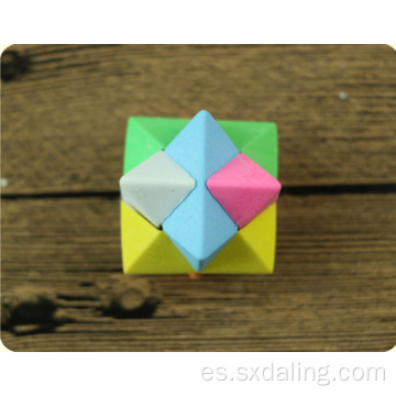 Juguete personalizado para niños Rubik&#39;s Cube Shape Puzzle Eraser